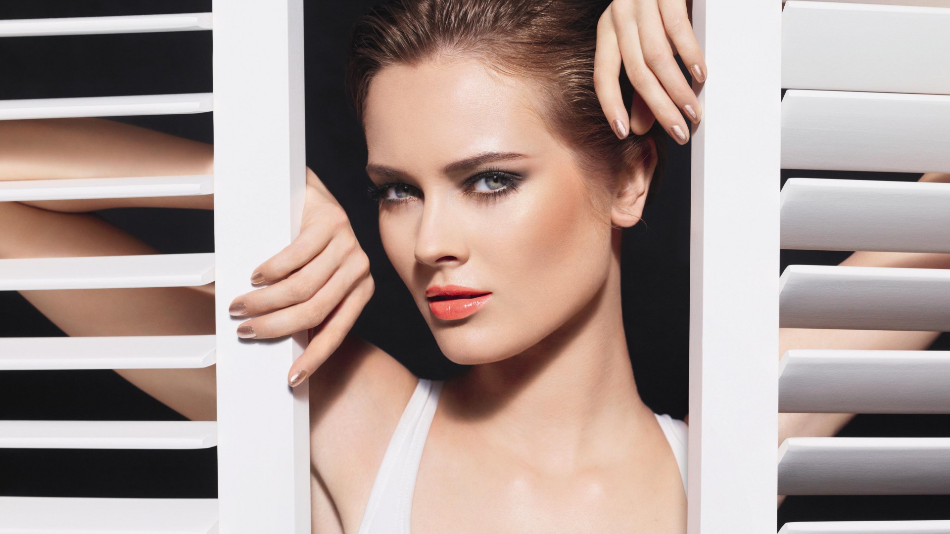 Monika Jagaciak, Top Fashion Models 2015, model, look, brunette (horizontal)