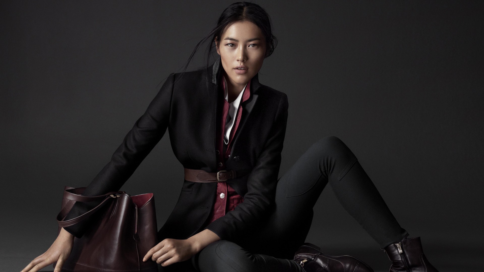 Liu Wen, Top Fashion Models 2015, model, brunette, suit (horizontal)