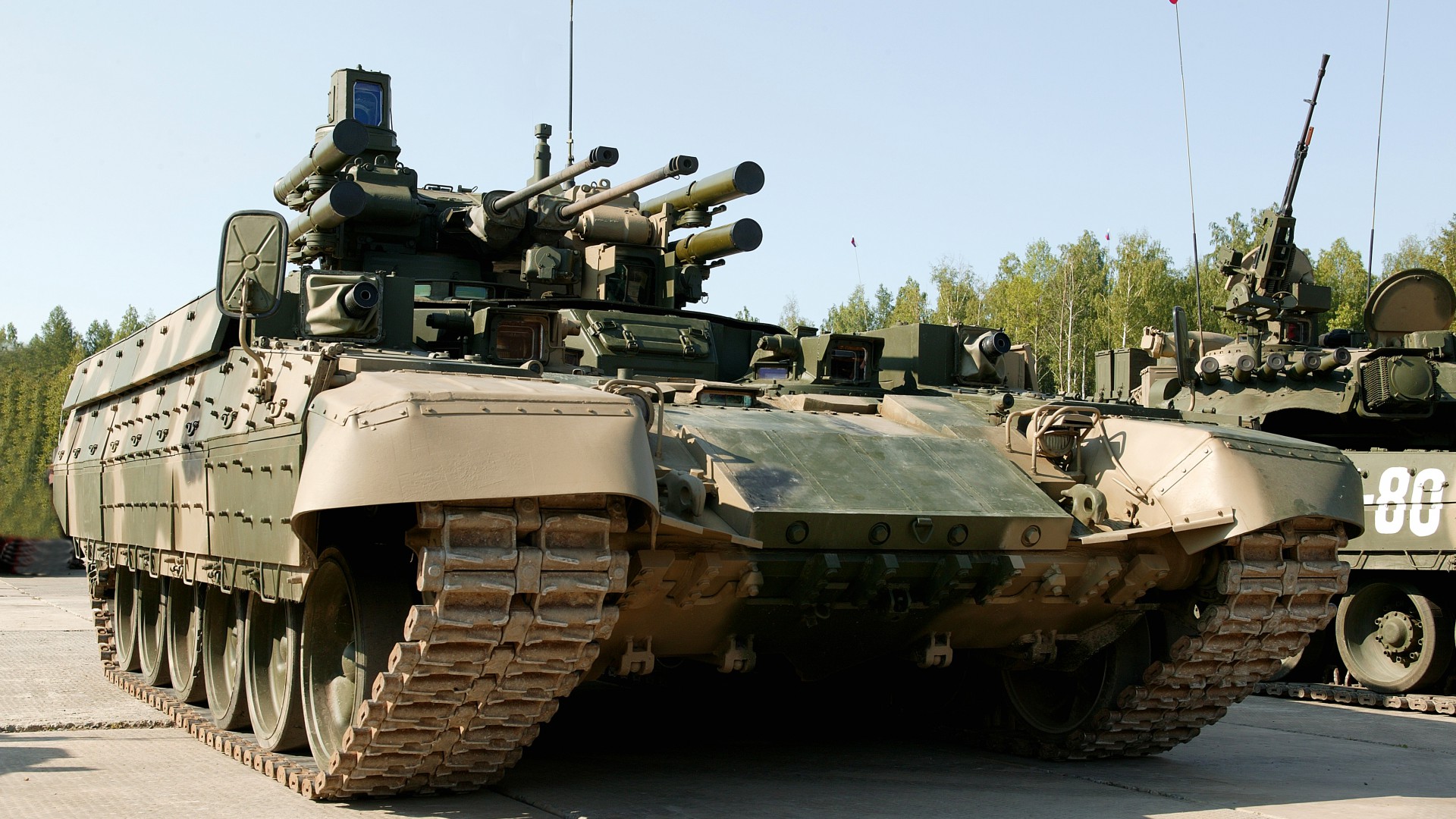 bmpt terminator BMPT-72, Tank Support Combat Vehicle, Russian Army (horizontal)