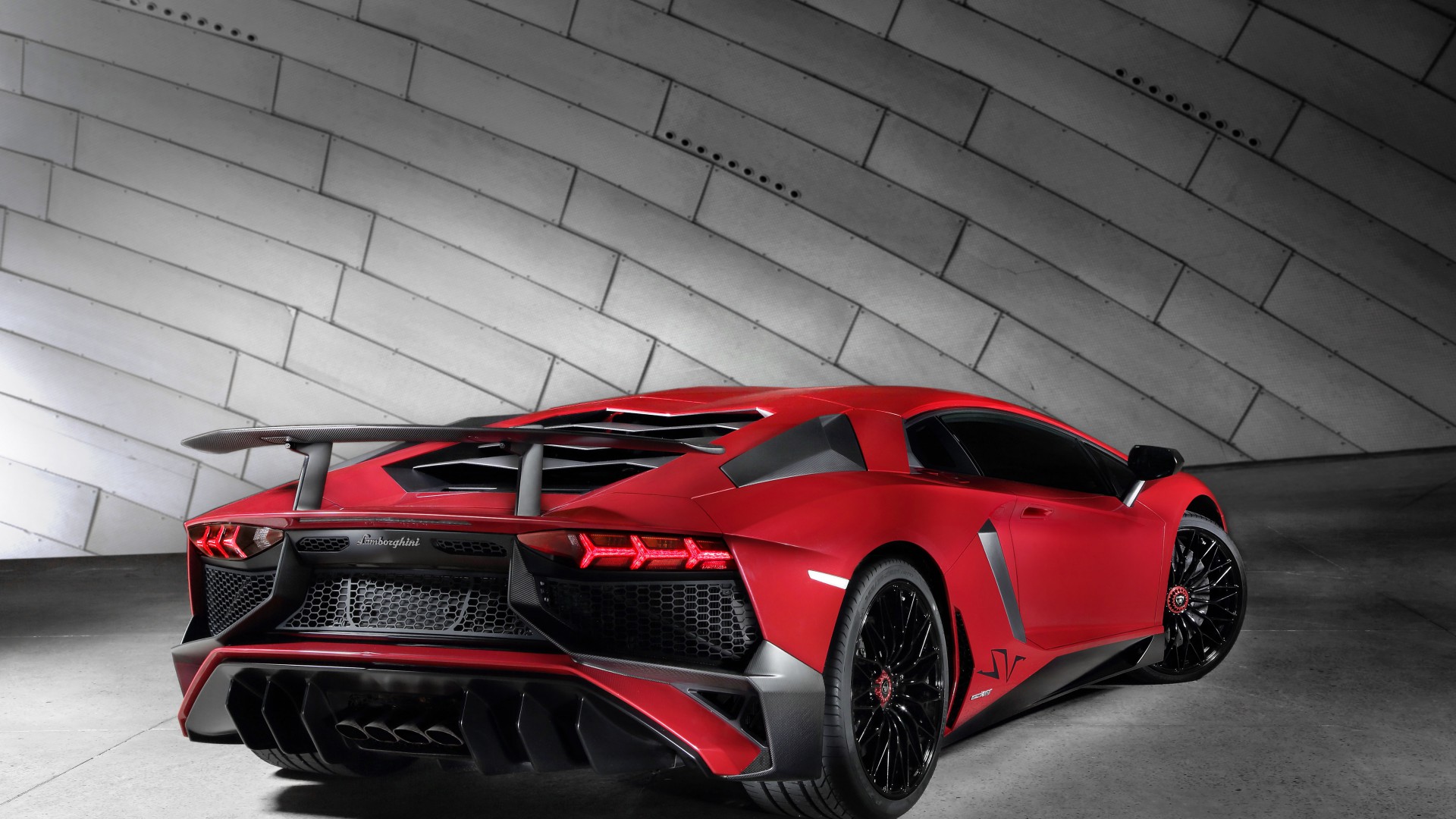 Lamborghini Aventador LP 750, Superveloce, coupe, red (horizontal)