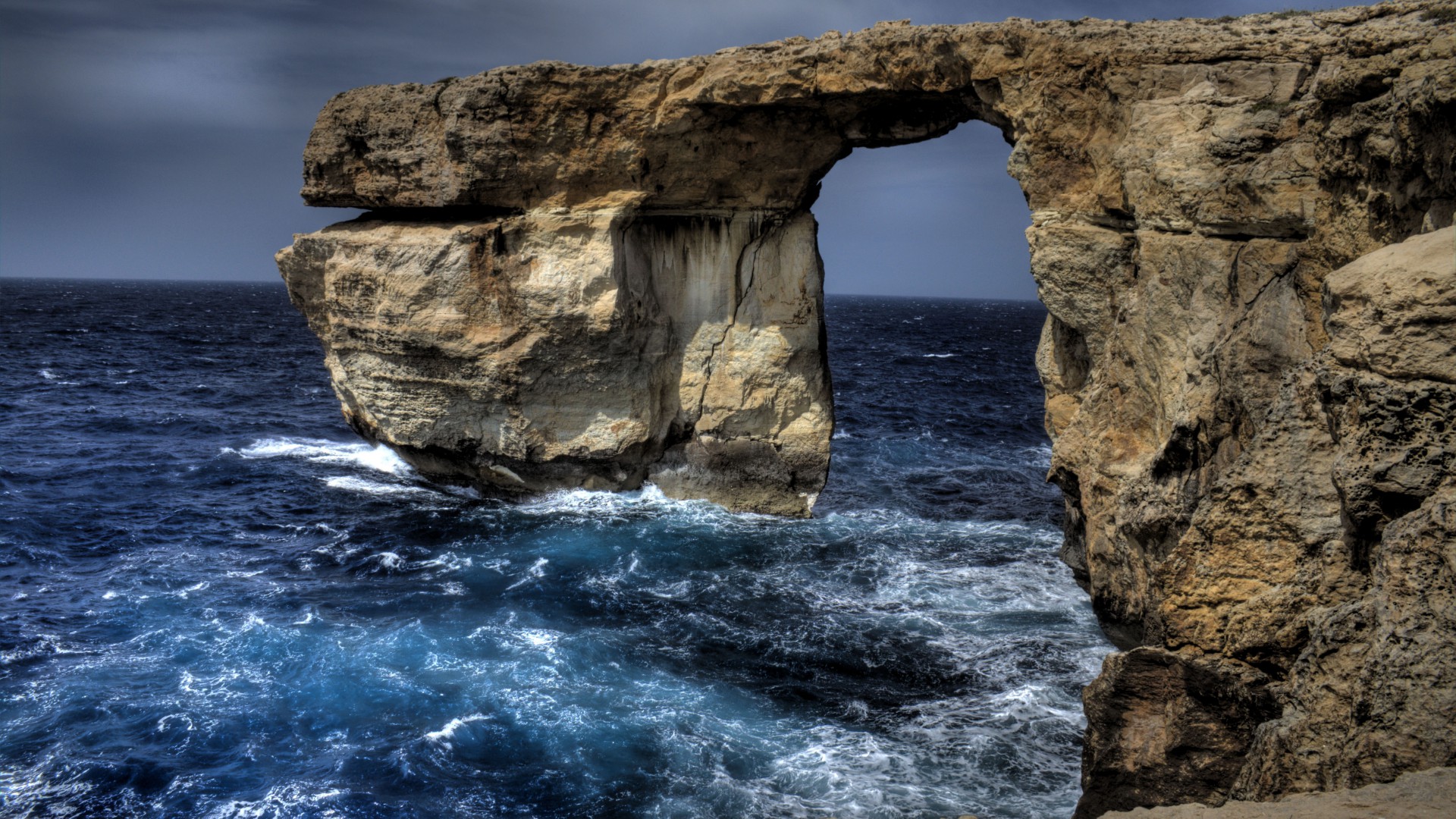 Malta, 5k, 4k wallpaper, Sea, ocean, rocks (horizontal)