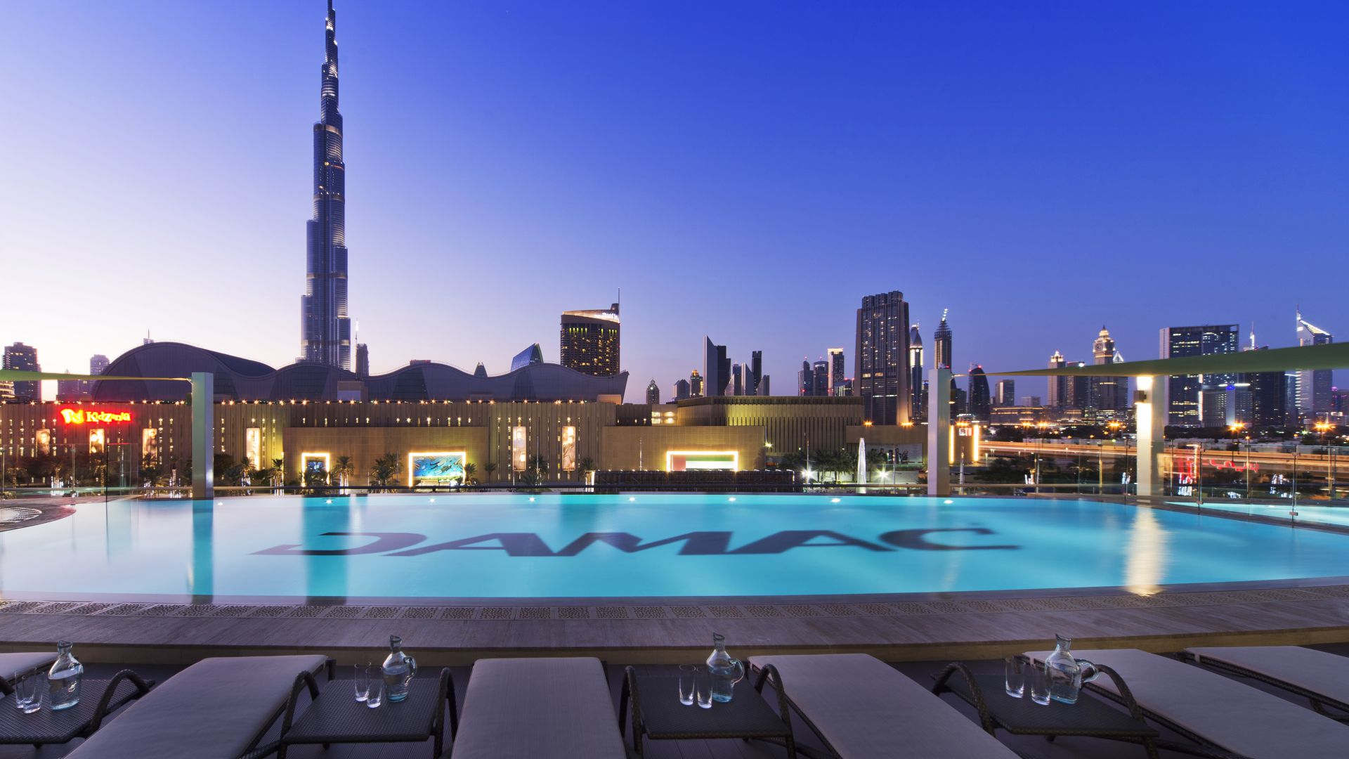 DAMAC Maison Hotel, Dubai, Best hotels, tourism, travel, resort, booking, vacation, pool (horizontal)