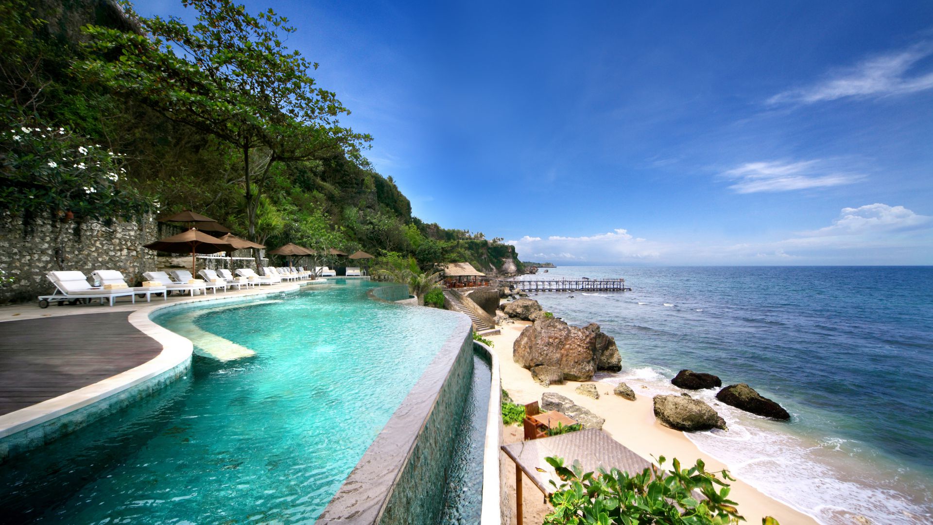 AYANA Resort and Spa, Bali, Jimbaran, Best hotels, tourism, travel, resort, booking, vacation, pool (horizontal)