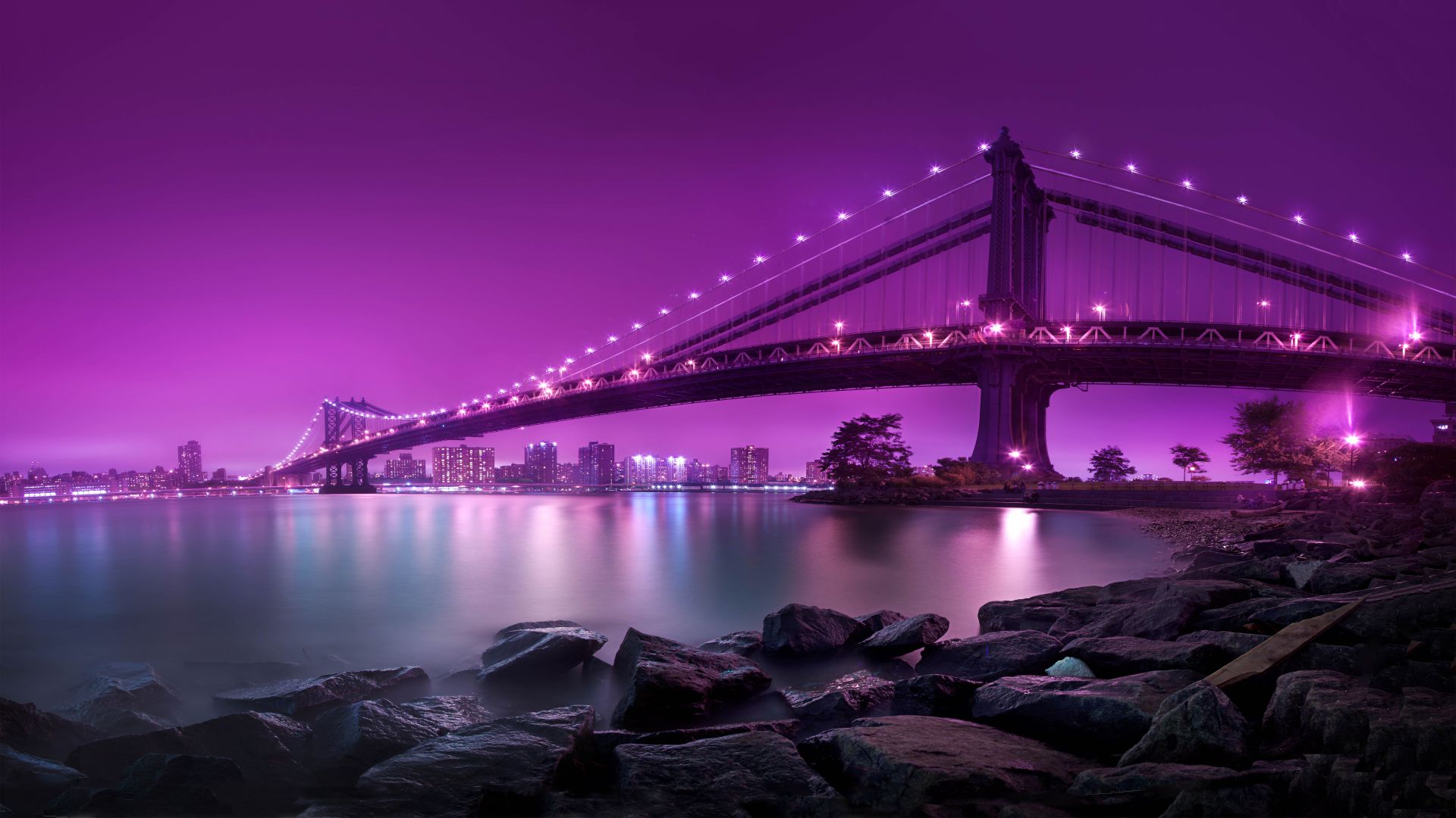 Manhattan Bridge, New York, Tourism, Travel (horizontal)