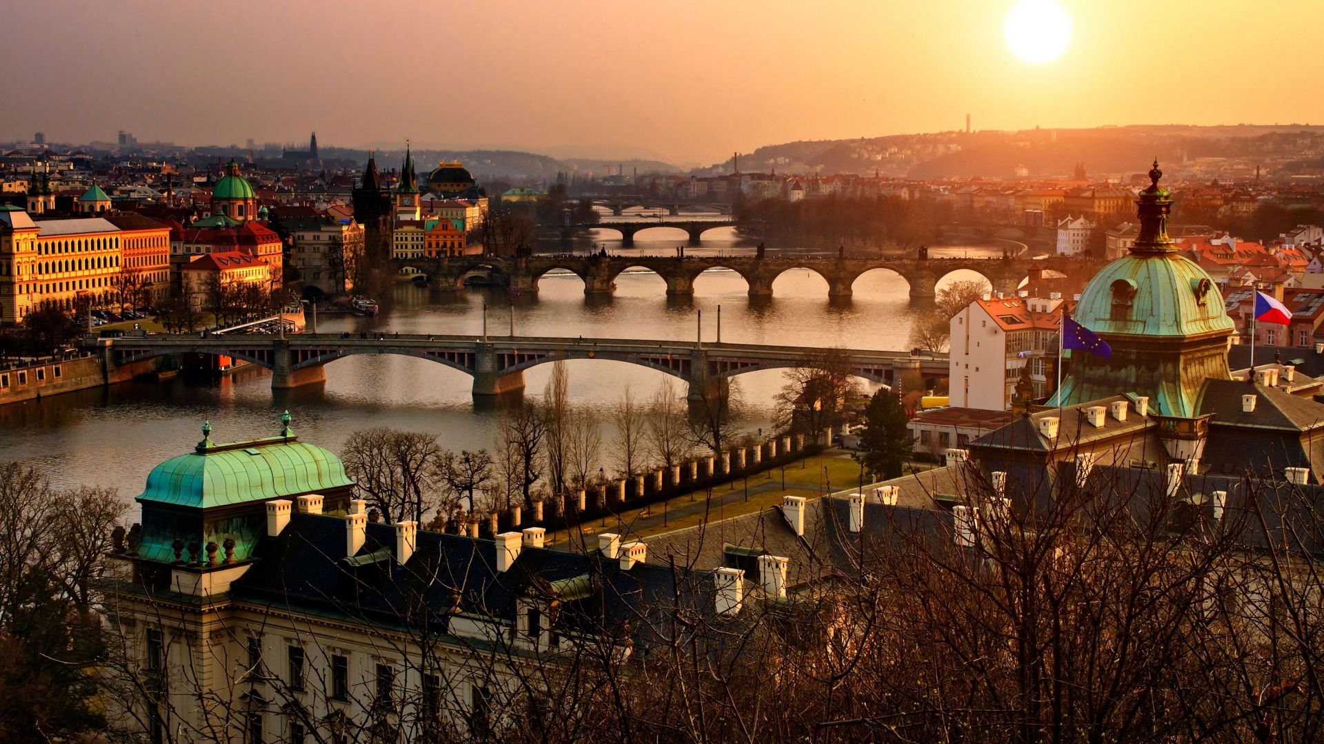 Prague, Czech Republic, Tourism, Travel (horizontal)