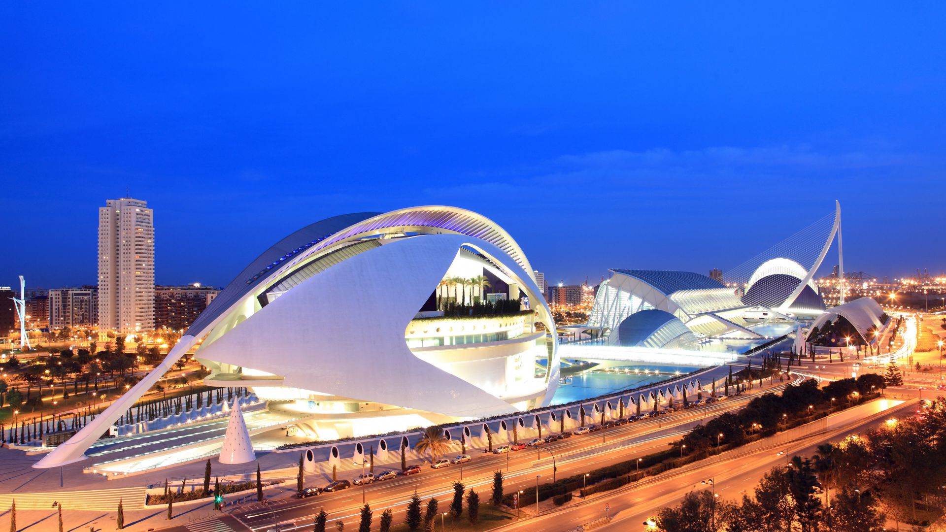 City of Arts and Sciences, Spain, Tourism, Travel (horizontal)