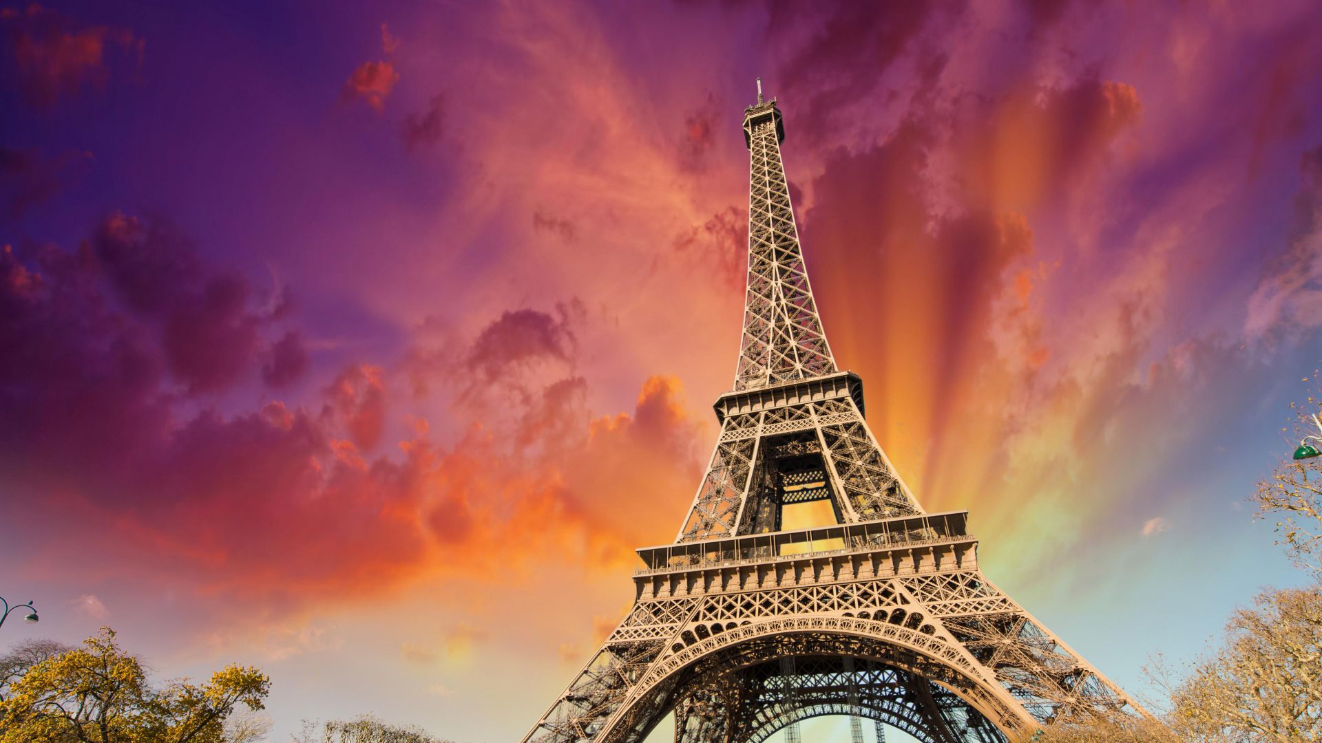 Eiffel Tower, Paris, France, Tourism, Travel (horizontal)