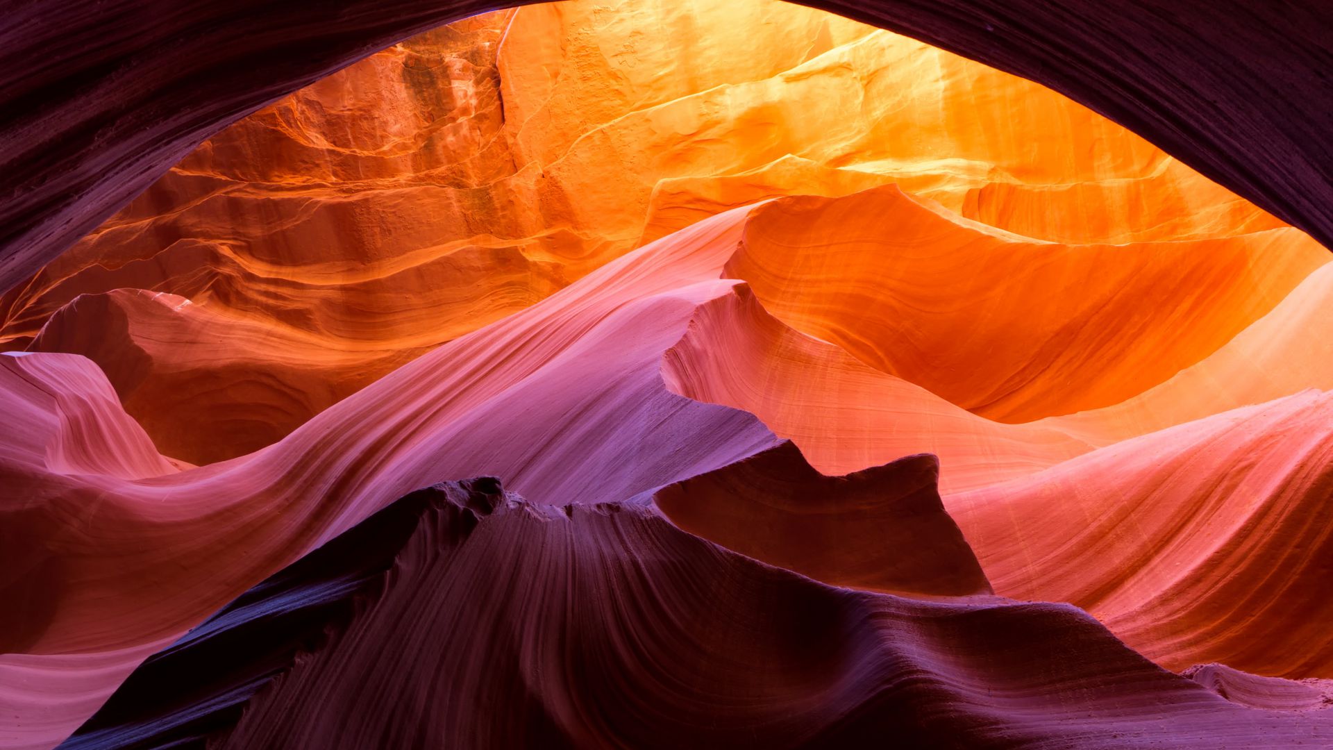 Antelope Canyon, 4k, HD wallpaper, Arizona, USA (horizontal)