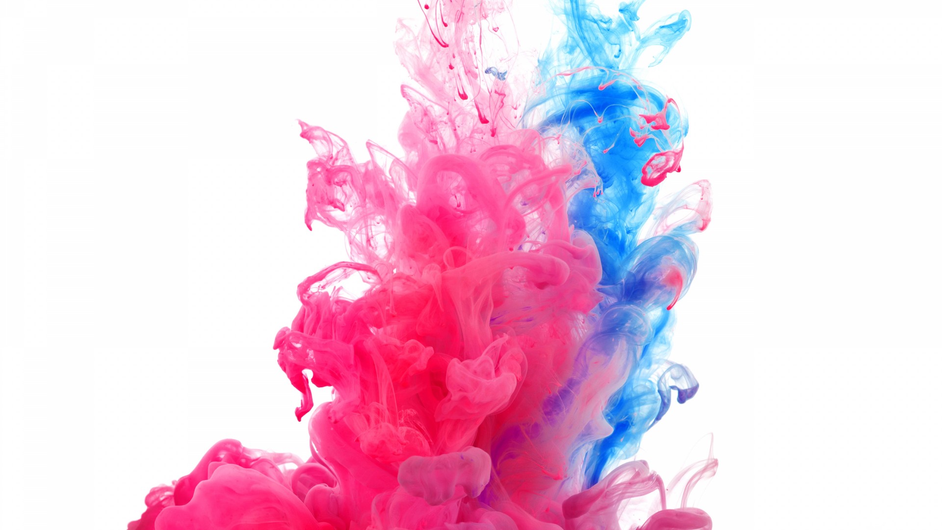 Holi, 4k, 5k wallpaper, water, India, public holiday, paint, underwater, red, blue, live wallpaper, live photo (horizontal)