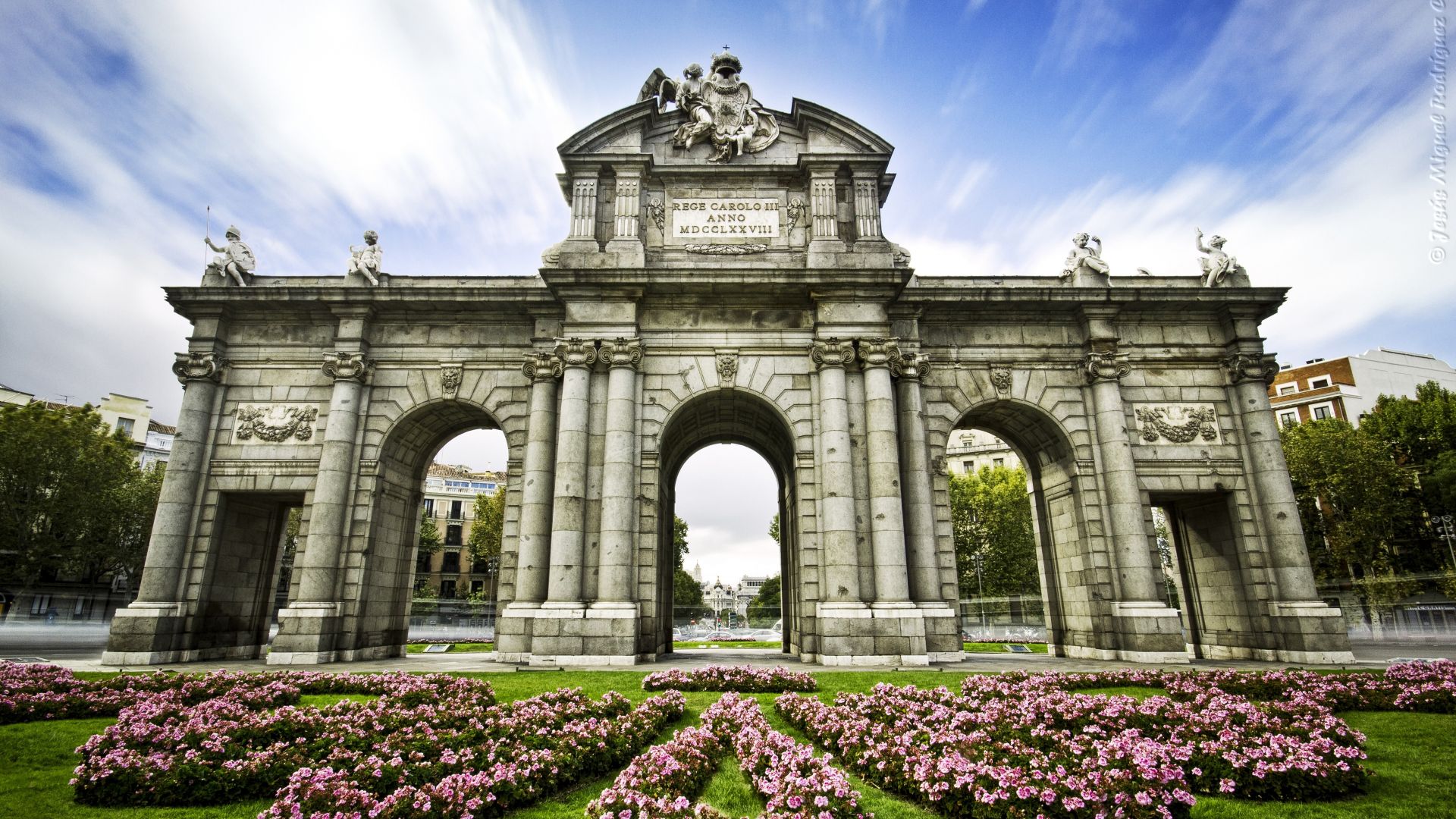 Puerta de Alcala, Madrid, Spain, tourism, travel (horizontal)
