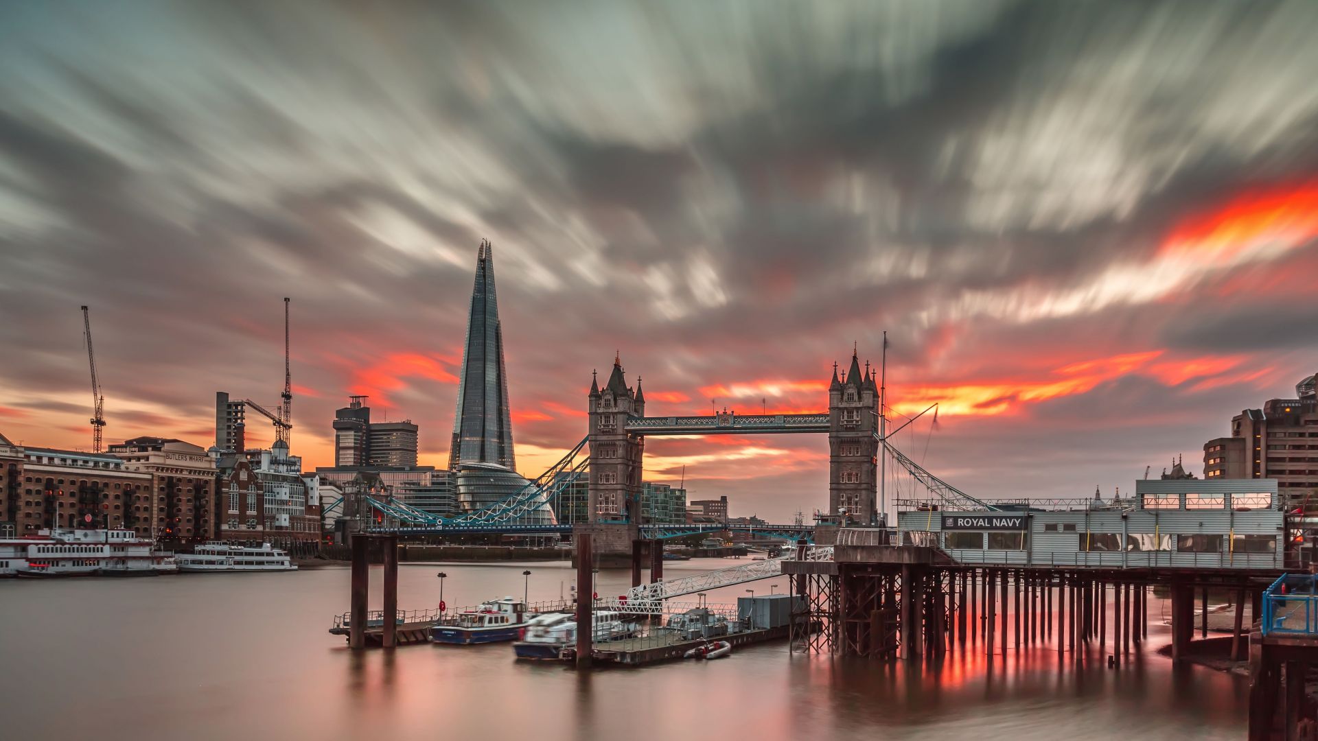 London, England, Europe, travel, tourism, sunset (horizontal)