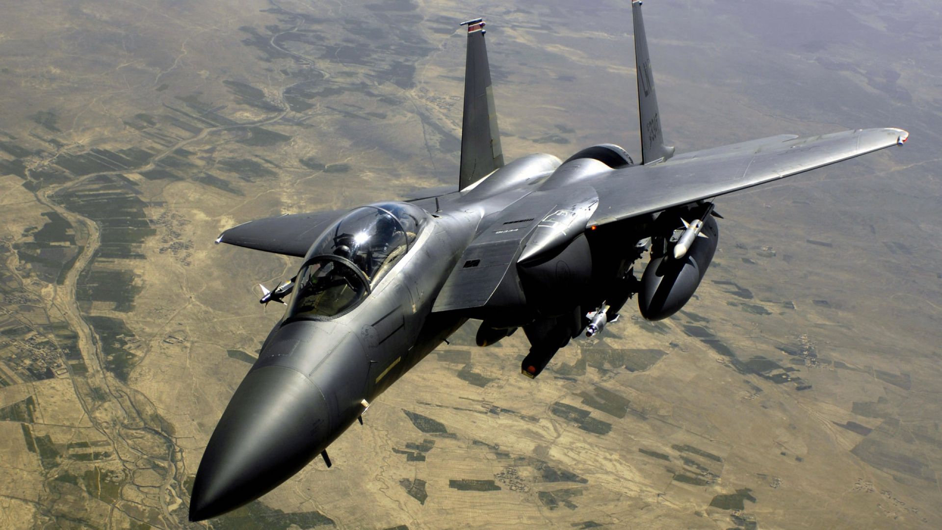 F-15, tactical fighter, Eagle, McDonnell Douglas, US Army, U.S. Air Force, aircraft (horizontal)