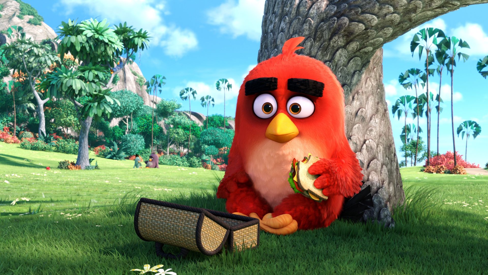 Angry Birds Movie, red, Best Animation Movies of 2016 (horizontal)