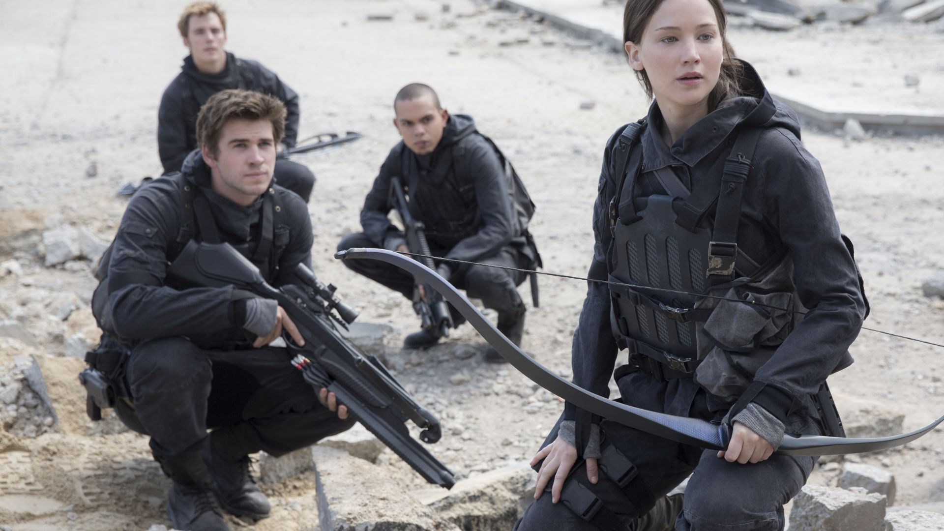 The Hunger Games, Mockingjay - Part 2, katniss, movie, Jennifer Lawrence (horizontal)