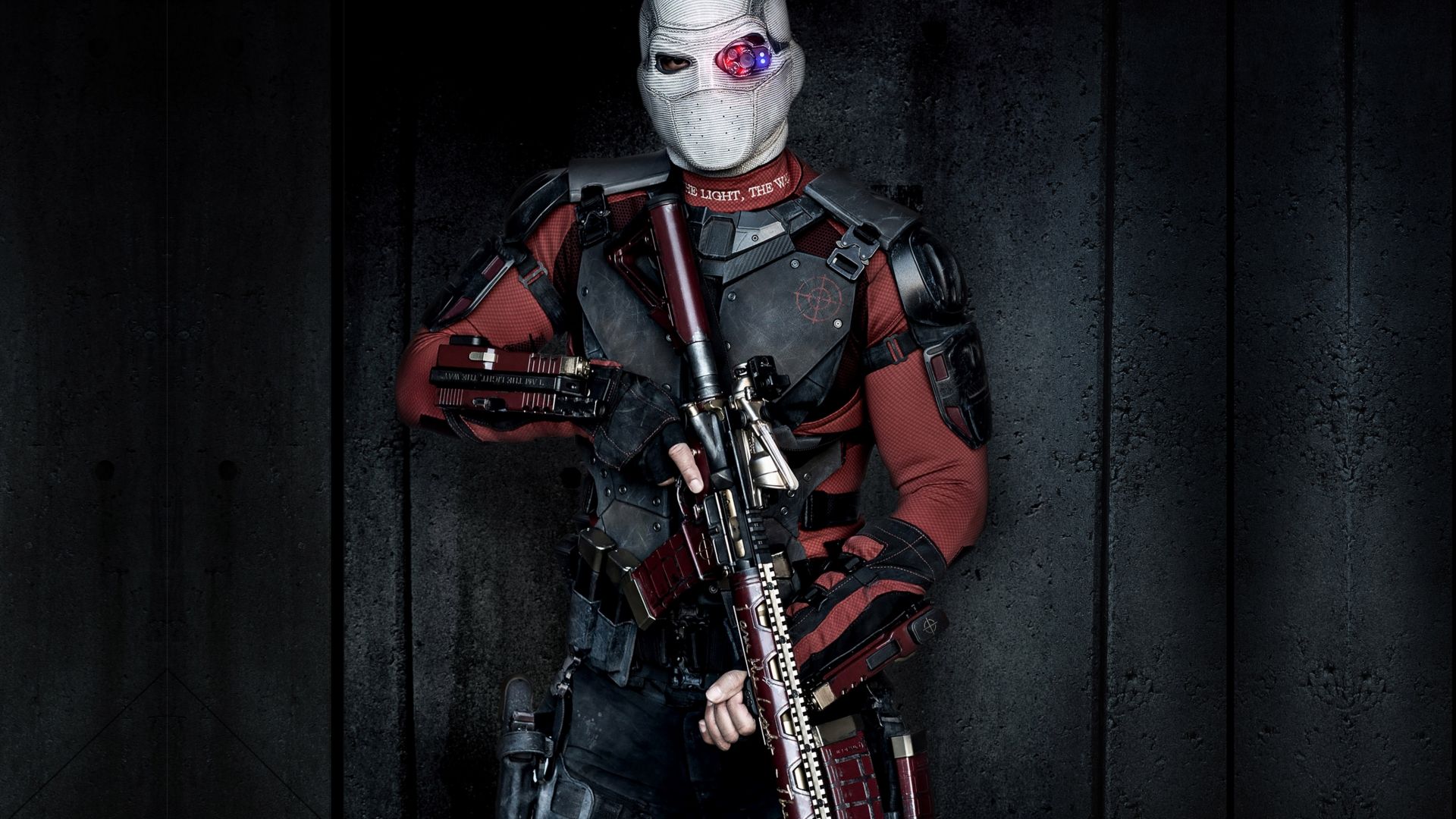 Deadshot, Suicide Squad, Will Smith, mask (horizontal)