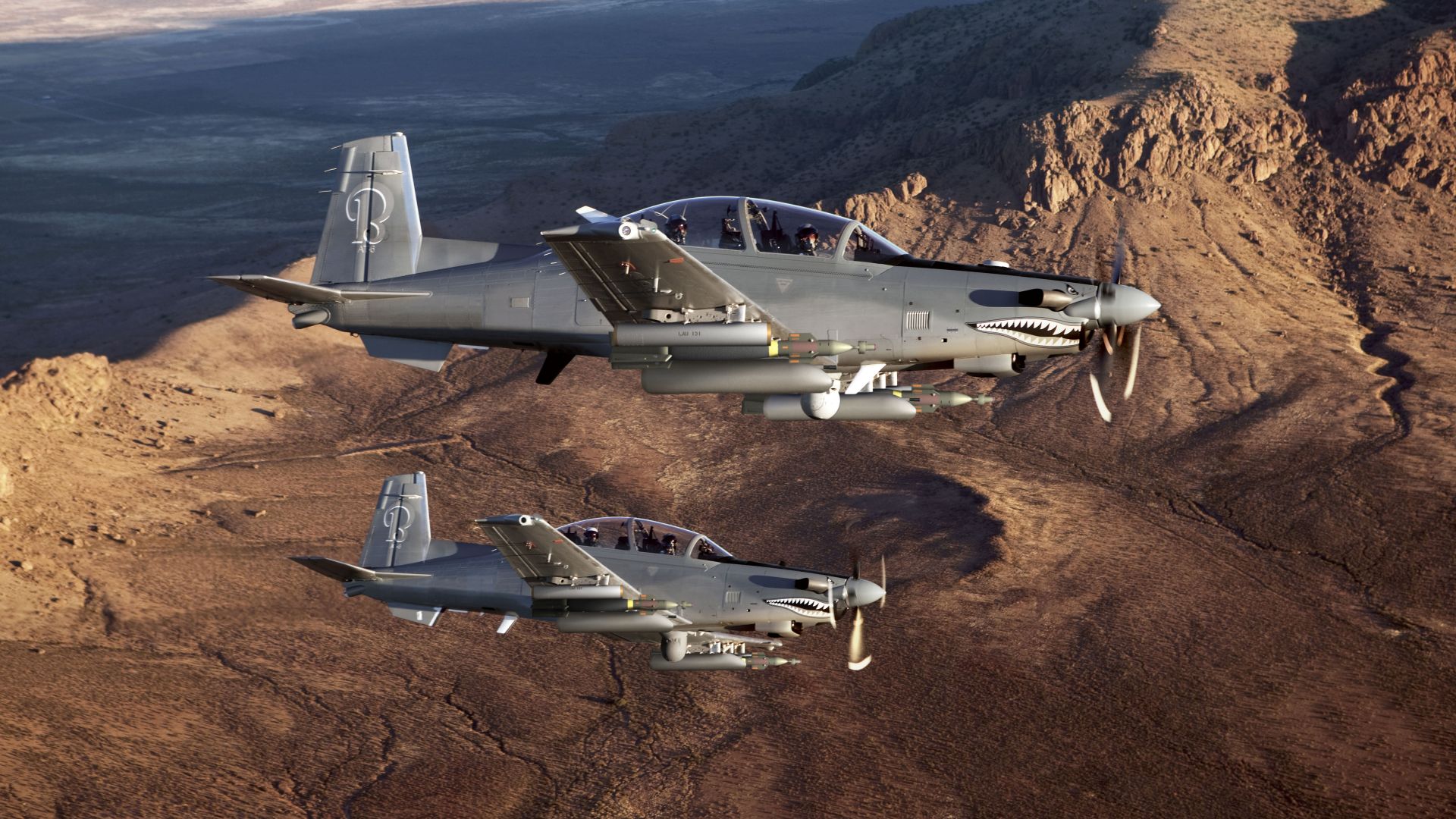 Beechcraft AT-6, Light Attack Aircraft, USA army, fighter aircraft, air force, USA (horizontal)