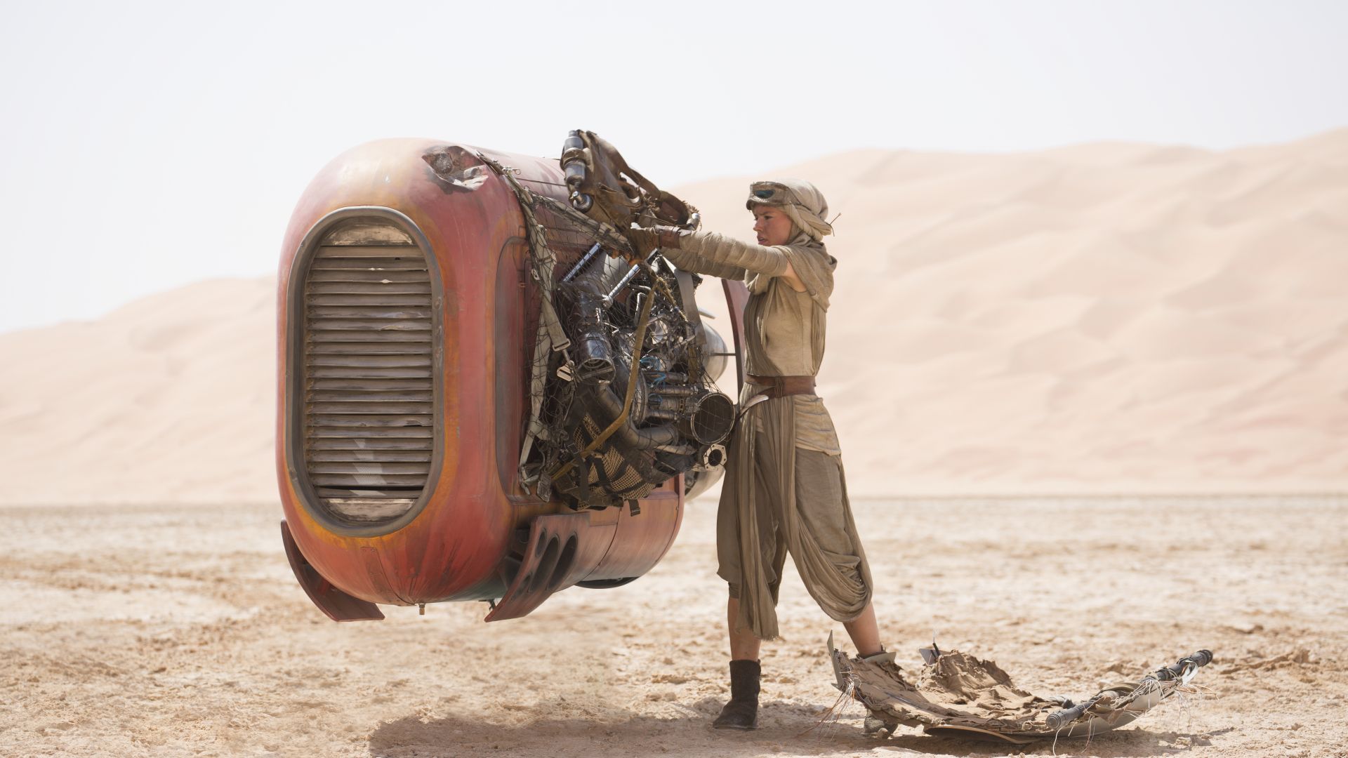 Star Wars: Episode VII - The Force Awakens, Daisy Ridley (horizontal)