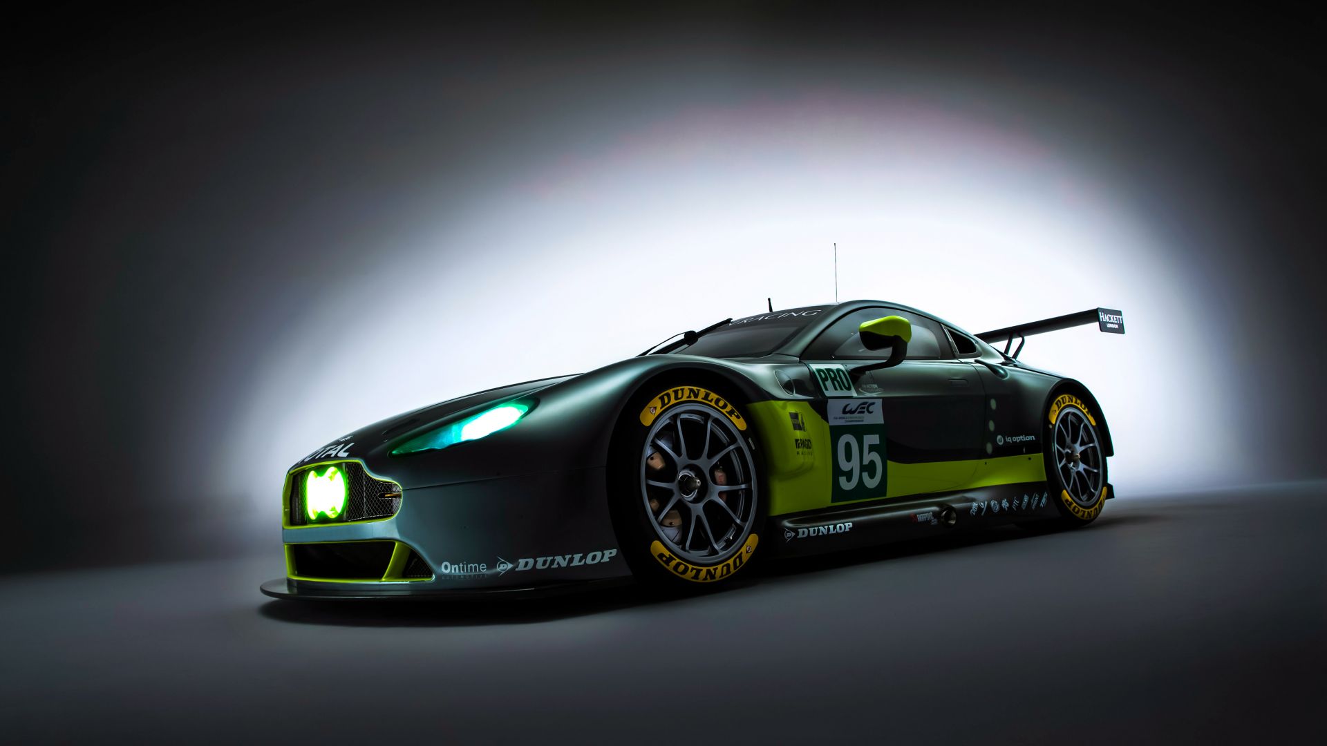 Aston Martin V8 Vantage GTE, racing cars (horizontal)