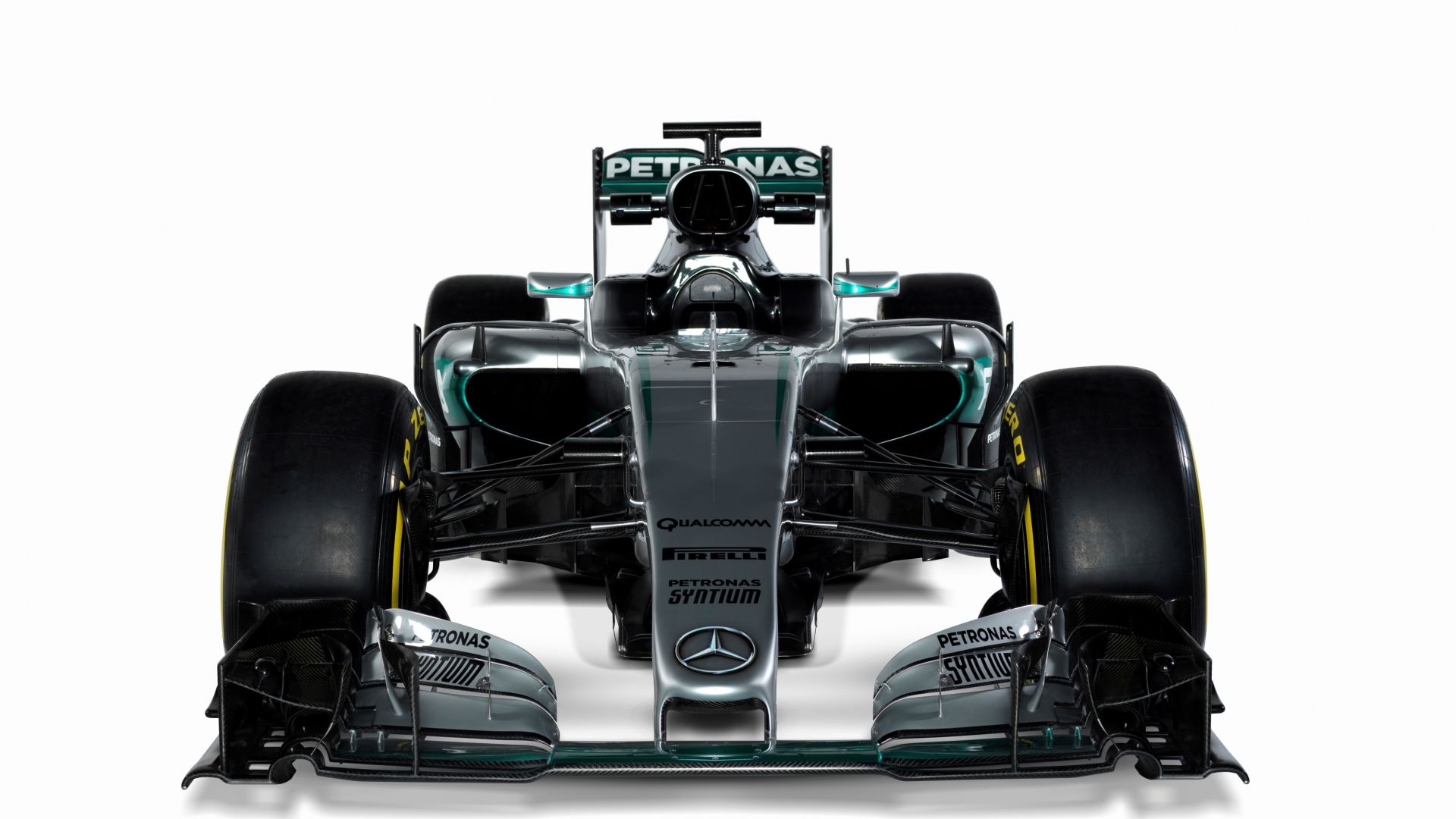 Mercedes AMG F1 W07, Hybrid, Formula 1, testing, LIVE from Barcelona, F1 (horizontal)