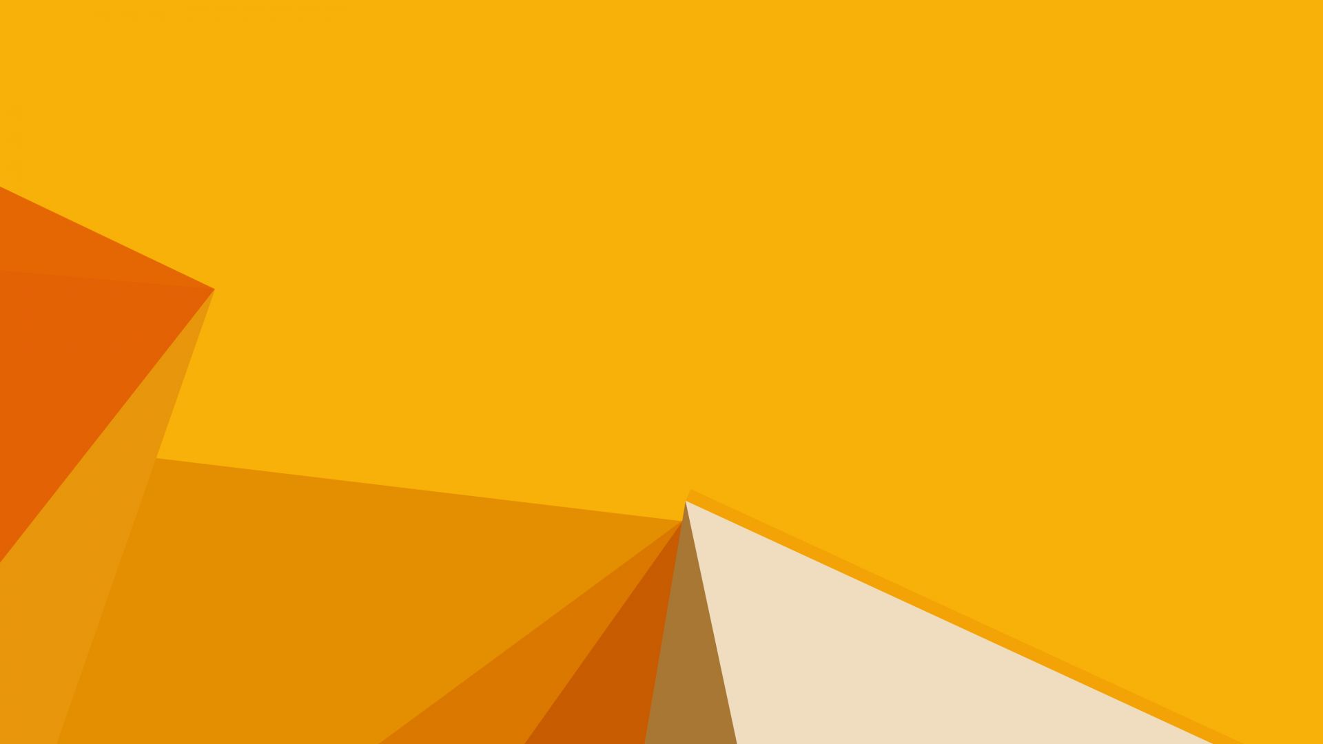 Wallpaper polygon, yellow, 4k, Abstract #15376