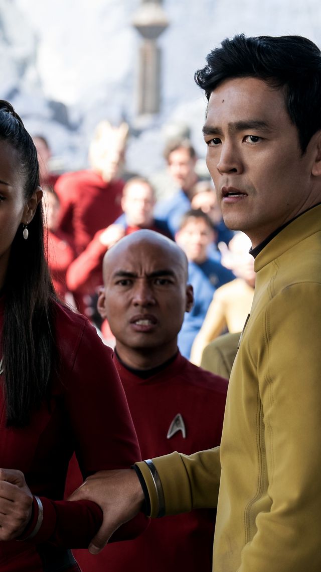 Star Trek Beyond, Zoe Saldana, John Cho, Best movies of 2016 (vertical)
