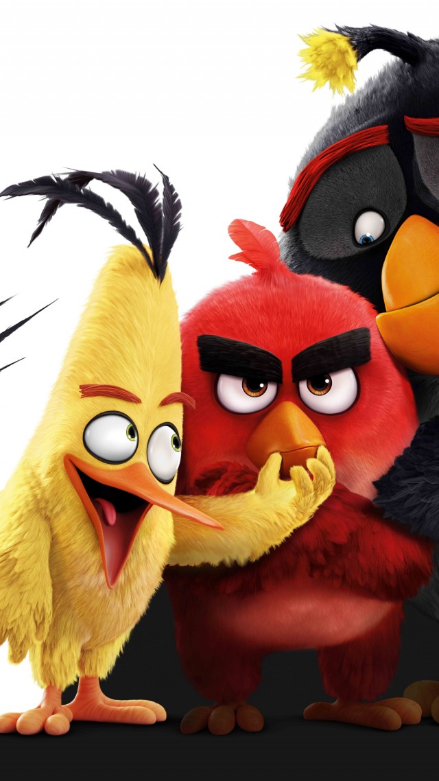 Wallpaper Angry Birds Movie Chuck Red Bomb Best Animation Movies