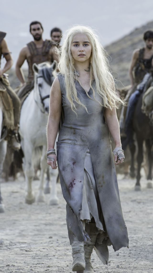 Game of Thrones, Emilia Clarke, Best TV Series, 6 season, Blood of my Blood (vertical)