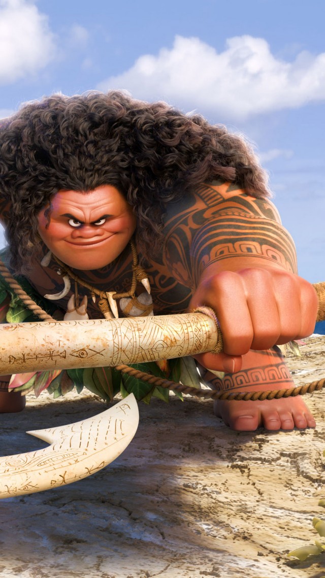 Wallpaper Moana, Maui, best animation movies of 2016, Movies #11656 - Page 3