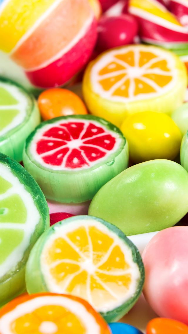 Wallpaper colorful candy 4k 5k android wallpaper 