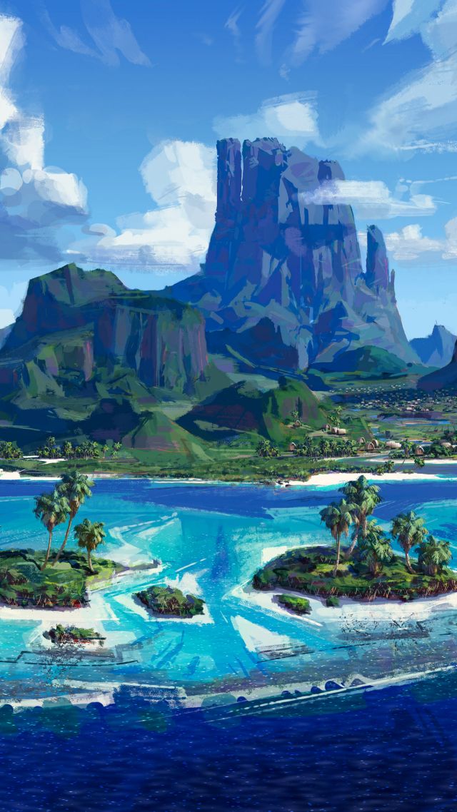 Moana, island, best animation movies of 2016 (vertical)