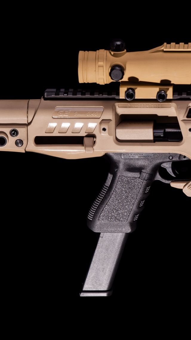 Glock SBR Pistol, 9mm w/ CAA (vertical)