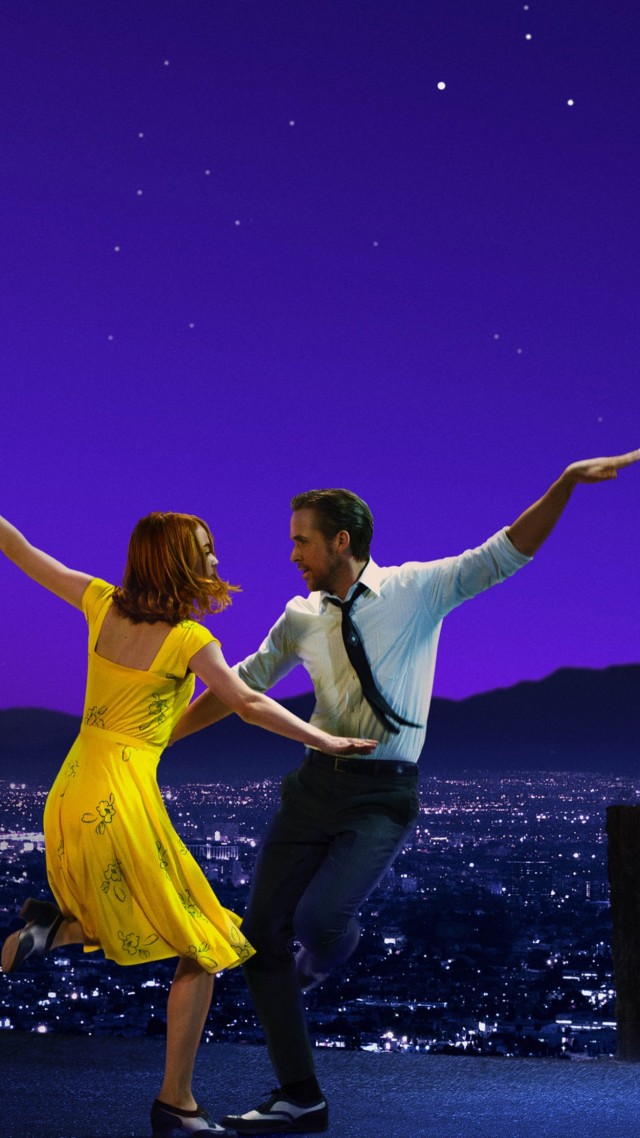 La La Land, Ryan Gosling, Emma Stone (vertical)