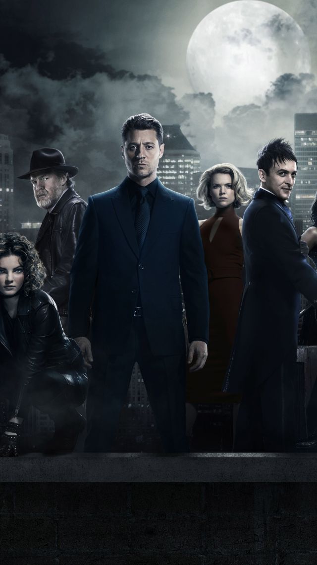 Gotham 3 season, Gotham, TV Series, crime (vertical)