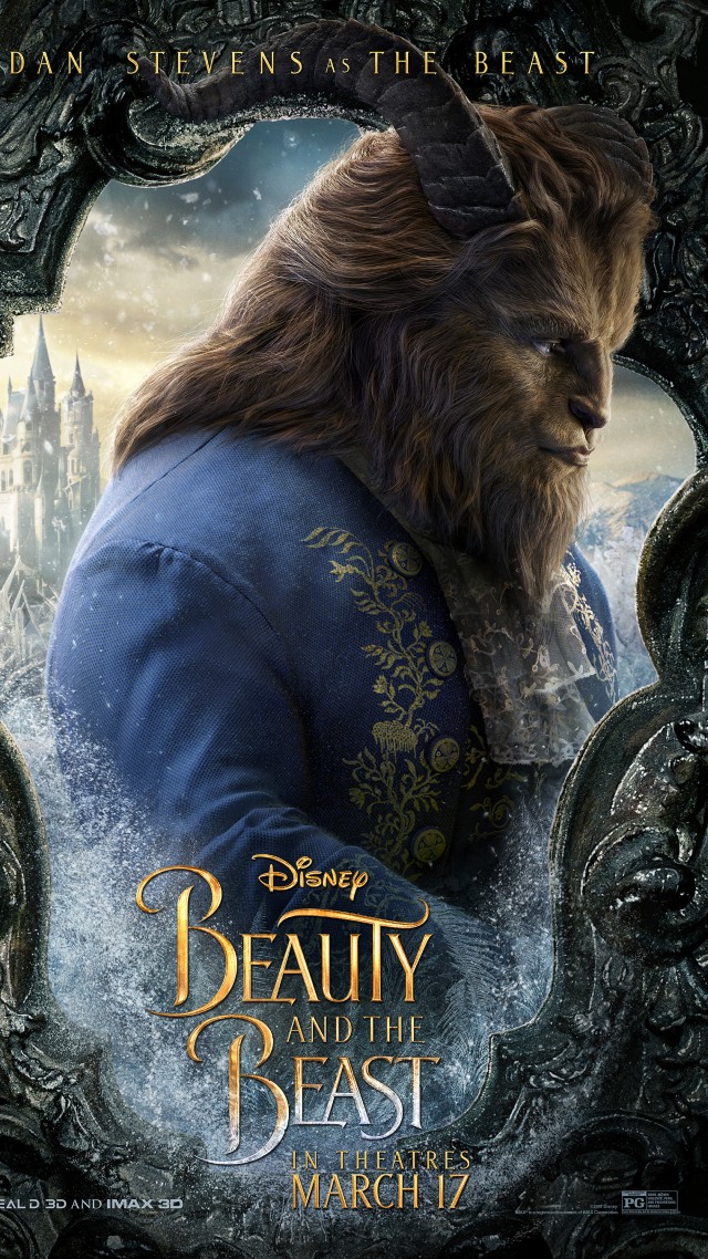 Beauty and the Beast, Evan McGregor, Dan Stevens, life picture, best movies (vertical)