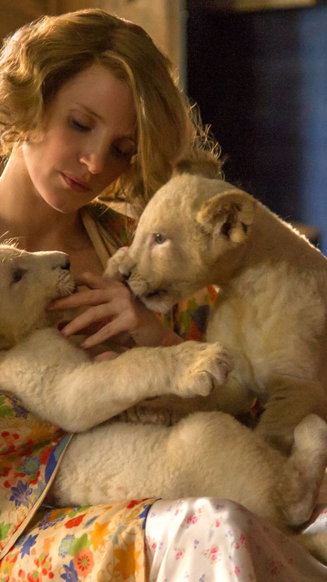 The Zookeeper's Wife, Jessica Chastain, lion, best movies (vertical)