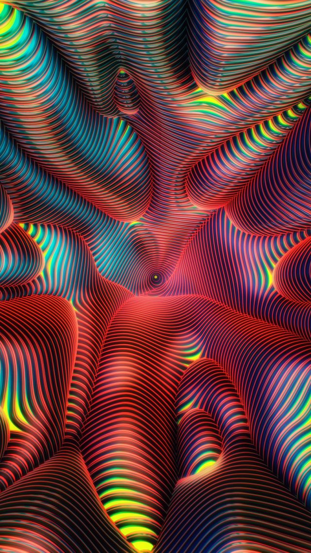 HD, abstract, Wormhole, spiral (vertical)