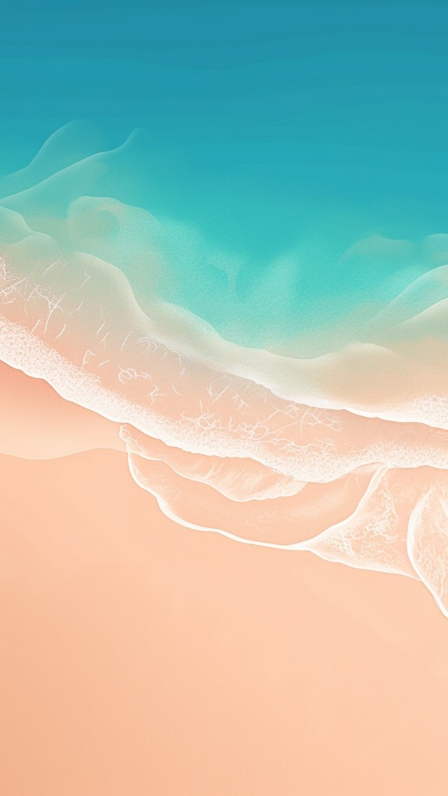 iOS 11, 4k, 5k, beach, ocean (vertical)