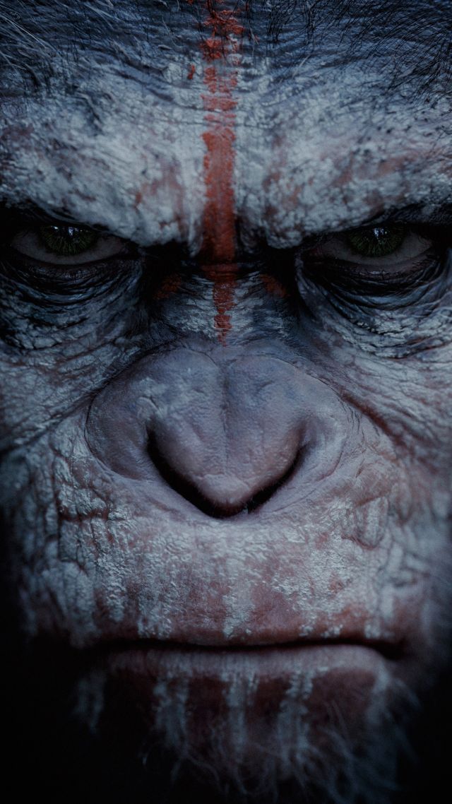 War for the Planet of the Apes, 4k (vertical)