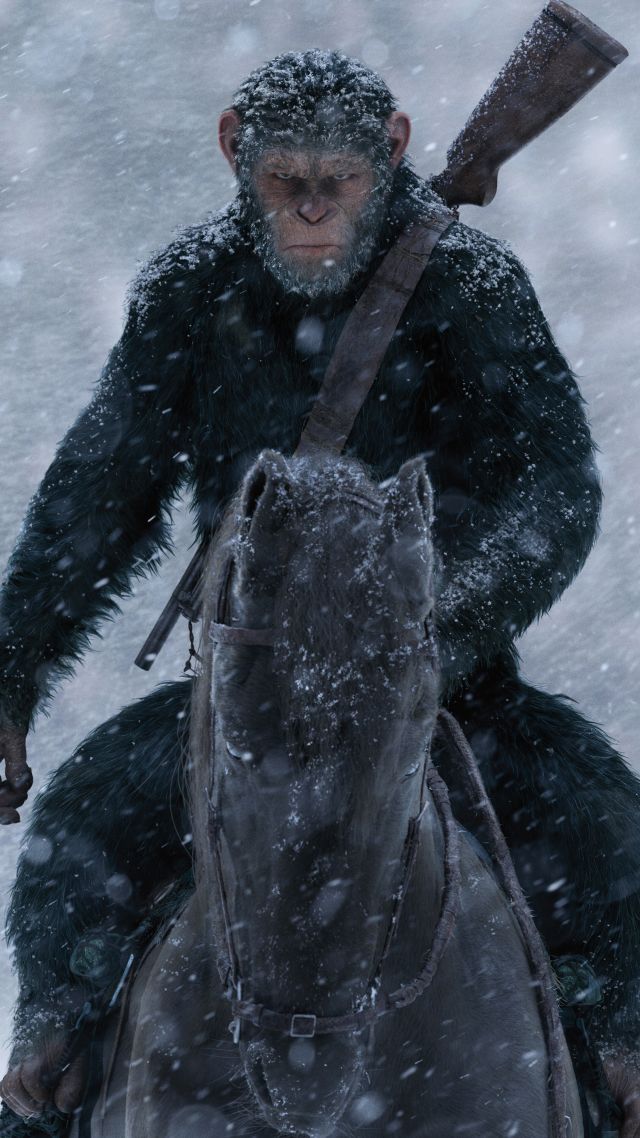War for the Planet of the Apes, 5k (vertical)