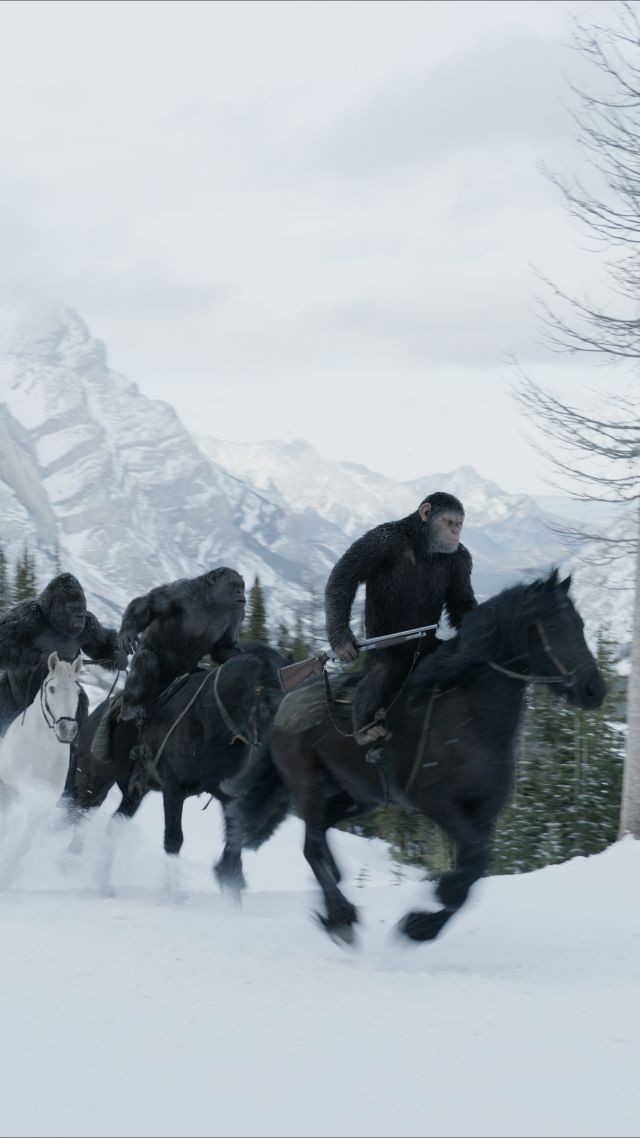 War for the Planet of the Apes, 5k (vertical)