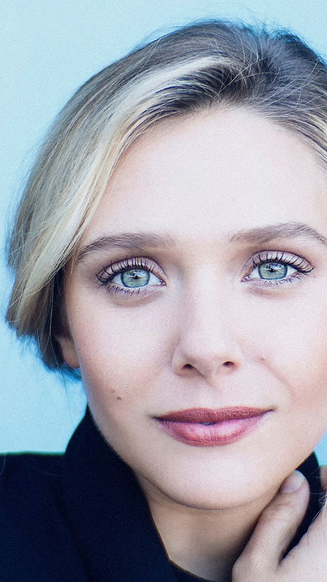 Elizabeth Olsen, 4k, photo (vertical)