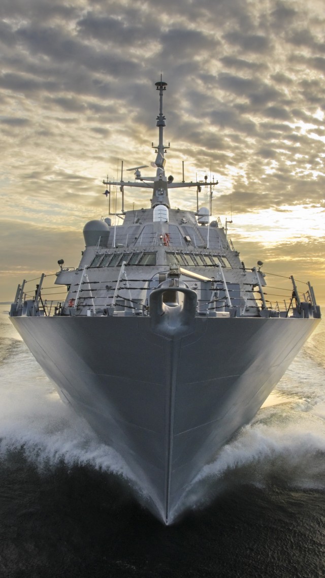 USS LCS-3, USS, LCS-3, Fort Worth, littoral, Freedom-class, combat ship, U.S. Navy, USA Army, sea (vertical)