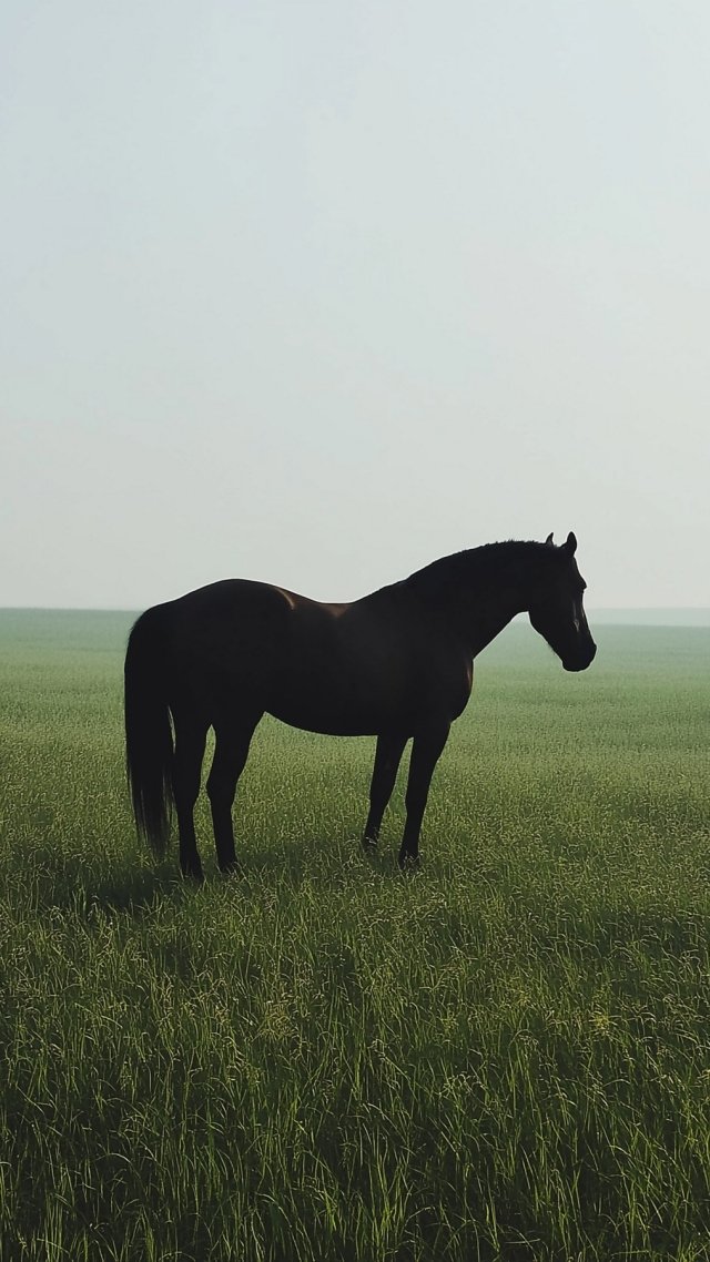 horse wallpaper, cute animals, pets, background for mobile wallpaper (vertical)