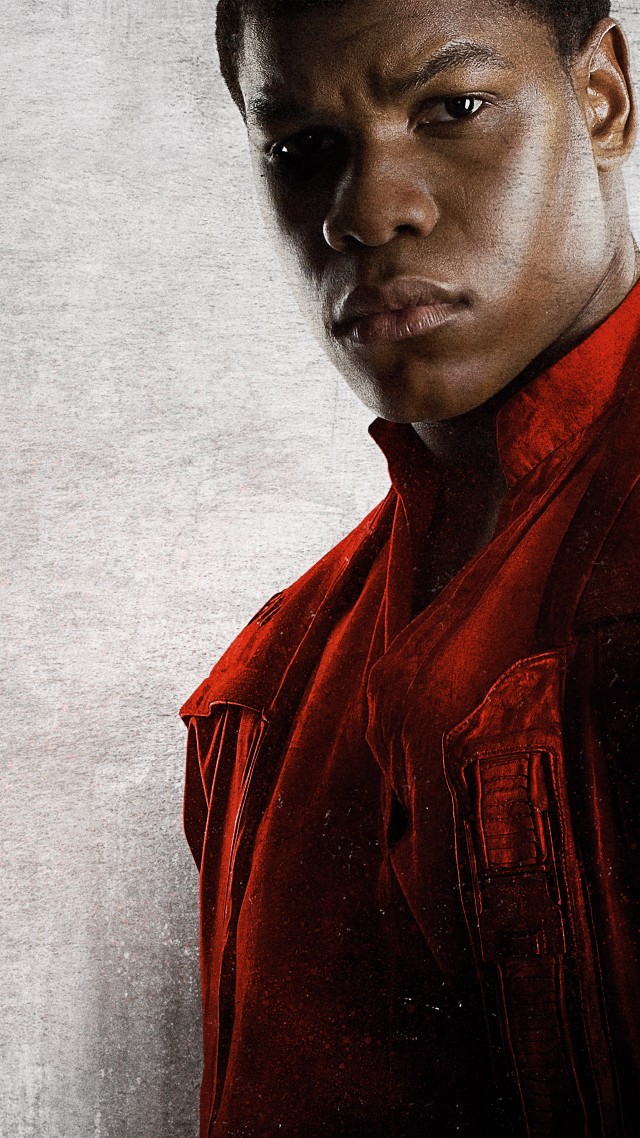 Star Wars: The Last Jedi, John Boyega, 8k (vertical)