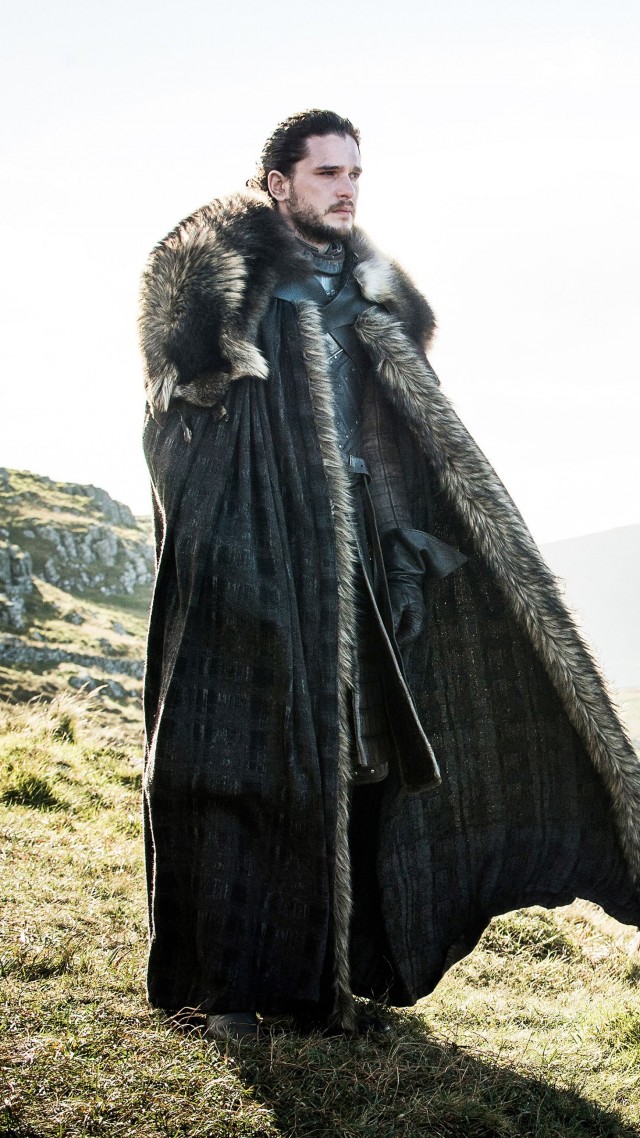 Game of Thrones, Jon Snow, Kit Harington, TV Series, 4k (vertical)