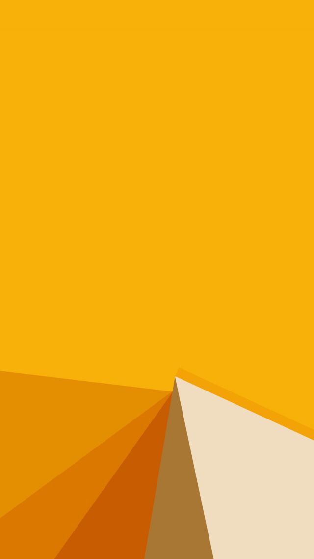 polygon, yellow, 4k (vertical)