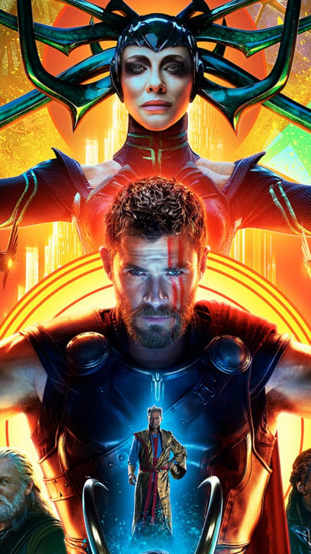 Thor: Ragnarok, Chris Hemsworth, poster, 4k (vertical)