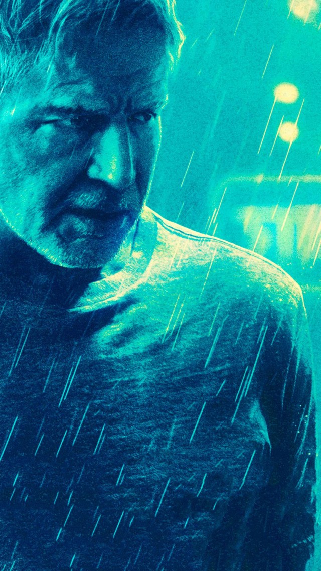Blade Runner 2049, Harrison Ford, 8k (vertical)