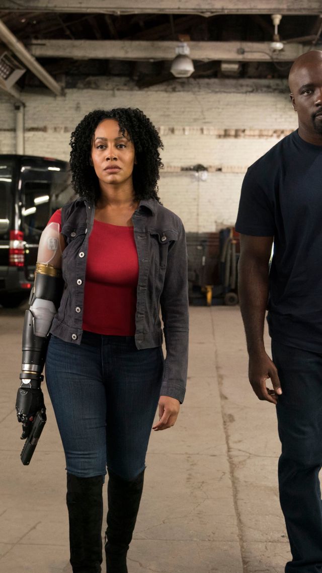 Luke Cage, Mike Colter, Simone Missick, TV Series, HD (vertical)
