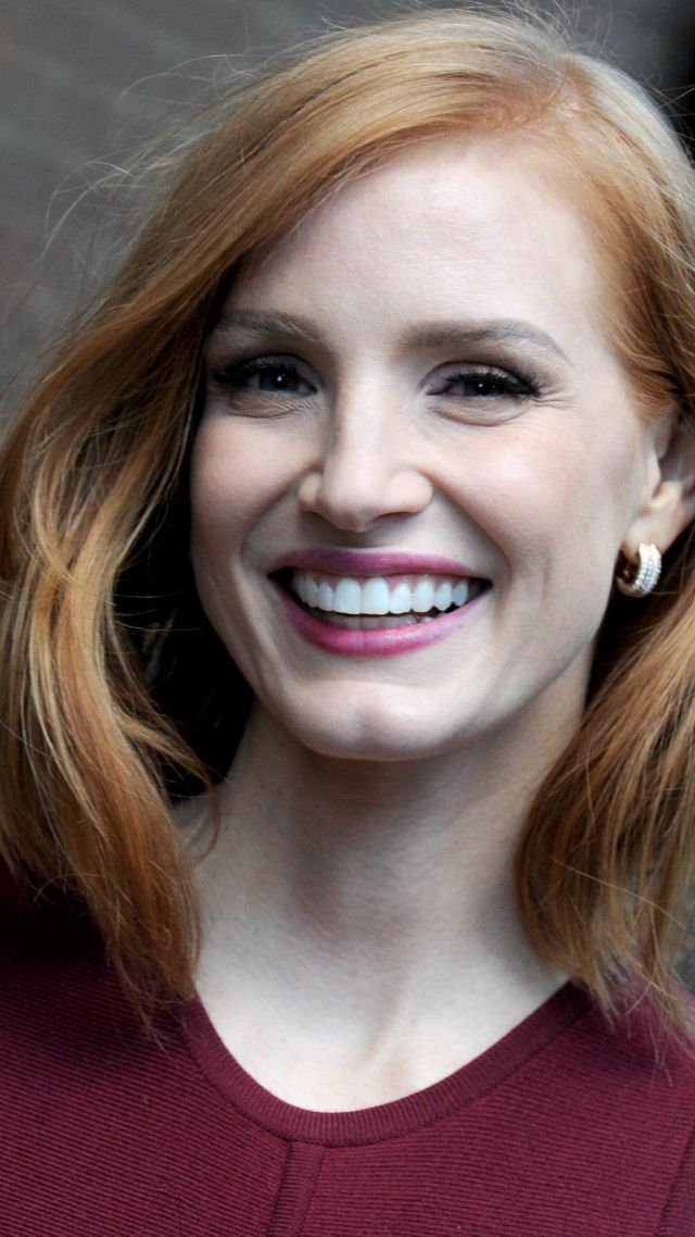 Jessica Chastain, beauty, HD (vertical)